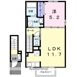 リーブル【2階】の間取り