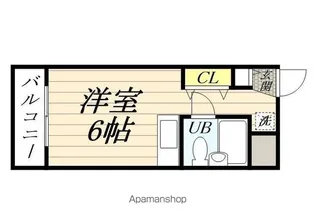 シャルムアマノ【209号室】の間取り
