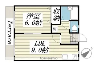 ジュネパレス柏第502【1階】の間取り