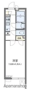 クレイノルナ ルミエール三郷【2階】の間取り