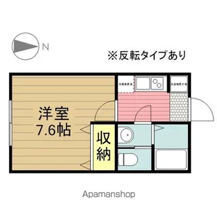 フォレストツインハウスS棟【2階】の間取り