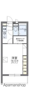 レオパレスSS【205号室】の間取り