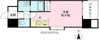 エクセレント上新18【305号室号室】の間取り