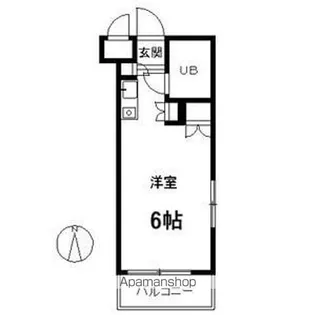 フラワーヒルズ【4階】の間取り