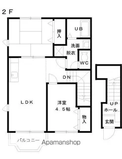プレミール榎【2階】の間取り
