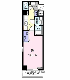トロント中村公園【4階】の間取り