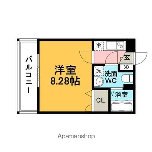 サヴォイ・ザ・ティファナ【402号室】の間取り