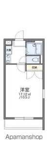 レオパレス潤【207号室】の間取り