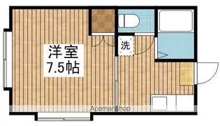 グリーンハウスシマ【201号室】の間取り