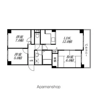 ステイザリヴ守山【402号室】の間取り