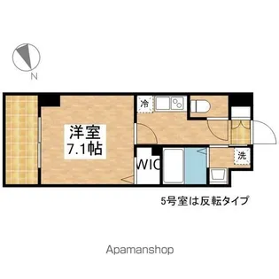 愛知県名古屋市東区筒井町4丁目【マンション】の間取り