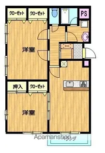 コンフォート春日【101号室】の間取り