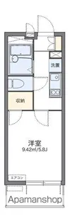 レオパレスREI【3階】の間取り
