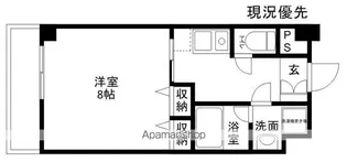 アーバンタワー長野【7階】の間取り