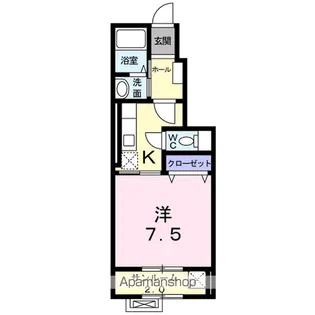 ティアモ【1階】の間取り