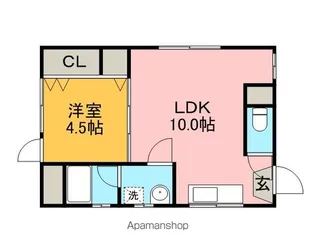 みやびビル【4階】の間取り