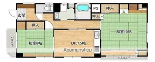 堀ビル【2階】の間取り