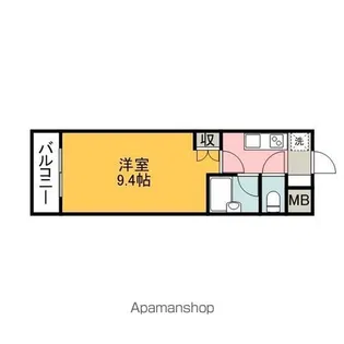 サンシャレオ城北【302号室】の間取り