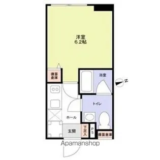VISTA SHINKOENJI.S【1階】の間取り