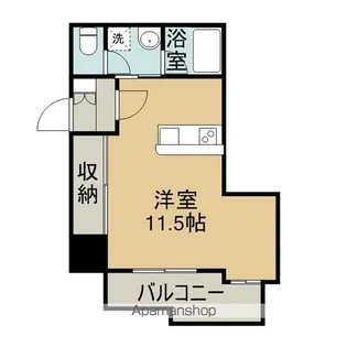 フォンスタワー南林寺【1306号室】の間取り