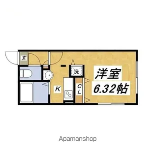 MODULOR氷川台【4階】の間取り