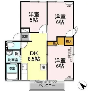フレグランスAP【2階】の間取り