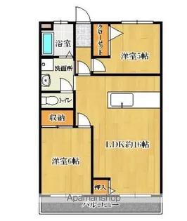 近藤コーポ【3階】の間取り