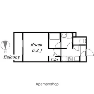 CAVANA新栄(旧ディアレイシャス新栄)【11階】の間取り