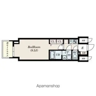 S-RESIDENCE大曽根駅前【13階】の間取り