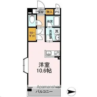 長町南クレスト【2階】の間取り
