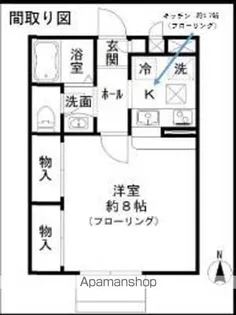 シティパル有田【1階】の間取り