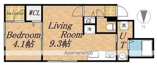 LOTUS大通公園【202号室号室】の間取り
