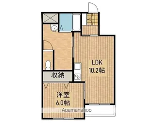 フォルテ【202号室】の間取り