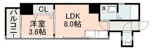 さくらヒルズ大黒町【4階】の間取り