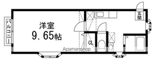 マイン・ハイムC【1階】の間取り