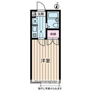 STUDIO FUJITA【2階】の間取り