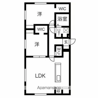 R-fino札幌桑園【5階】の間取り