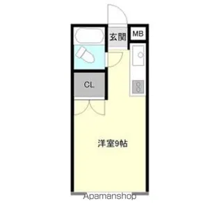 セントラルパレス【106号室】の間取り