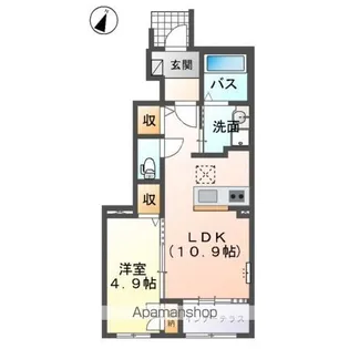 SAKURA【1階】の間取り