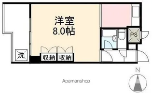 藤塚コーポラス【518号室】の間取り