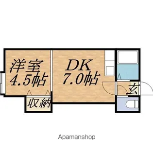 ステージ円山公園II【2階】の間取り