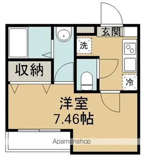 北坂戸ヒルズ【1階】の間取り