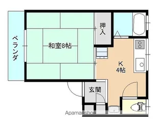 シャルムメゾンA・B・C【B201号室】の間取り