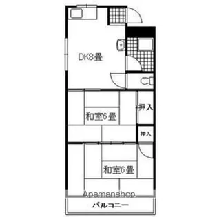 一社相互ビル【3階】の間取り