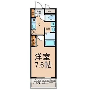 コートデリヴィエール上飯田【4階】の間取り