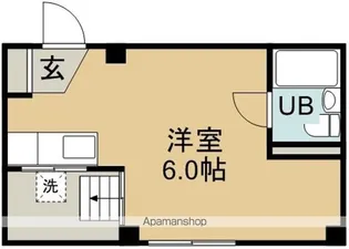鎌田ビル【402号室】の間取り
