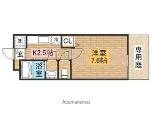 シュライク2000【108号室】の間取り