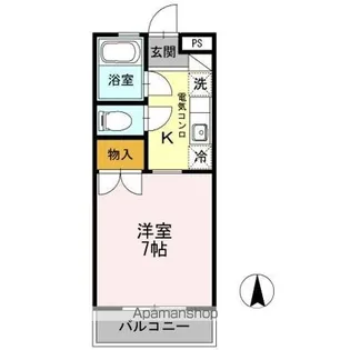 ELRVER(エルヴェ)【2階】の間取り
