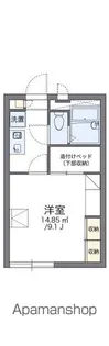 レオパレス見付【2階】の間取り