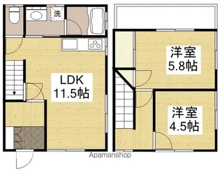 AOHA【101号室】の間取り